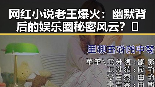 网红小说老王爆火：幽默背后的娱乐圈秘密风云？🤔